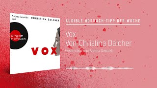 HörbuchTipp der Woche Vox [upl. by Hungarian98]