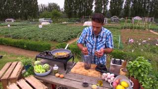 Veggie  Caesarsalade met gegrilde sla harten amp geroosterde artisjok [upl. by Alfeus]