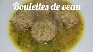 Recette des Boulettes de veau [upl. by Ahsratal689]