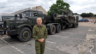 Brooklands Working Vehicles Day  Scammell Contractor Transporter Unit [upl. by Rebecca]