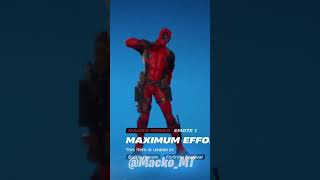 Fortnite  Maximum Effort Emote [upl. by Lennox]