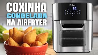 Como Fazer Coxinha de Frango Congelada na Airfryer cortes [upl. by Asile86]