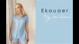 EKOUAER TRY ON HAUL [upl. by Dis]