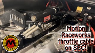 Installing a Motion Raceworks throttle cable [upl. by Akived]