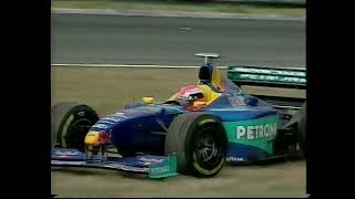 Hungaroring 1998 QLF Herbertti kyntää nurmikkoa [upl. by Gunzburg]