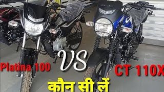 quotBajaj Platina vs CT110X Detailed Review amp Comparisonquot [upl. by Asek]