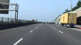 Ville Marie Expressway Autoroute 720 westbound [upl. by Artair]