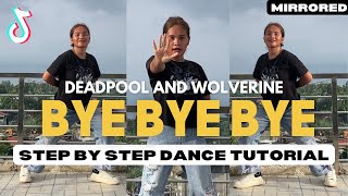 NSYNC ‘Bye Bye Bye’ DANCE TUTORIAL STEP BY STEP Deadpool and Wolverine Beginners [upl. by Santoro]