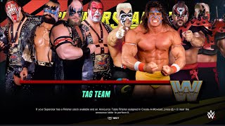 WWE 2K24 Demolition amp Powers Of Pain vs LOD Sting amp Ultimate Warrior [upl. by Reivaj237]