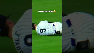 Brenton Doyle makes an amazing catch then throws the runner out 🔥 shorts [upl. by Hillel]