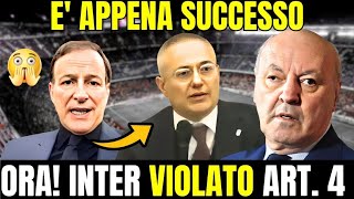 SCANDALO ALLINTER🚨 RIVELAZIONI BOMBASTICA CHE POTREBBERO CAMBIARE TUTTO NOTIZIE BIANCONERI JUVE [upl. by Aicinod168]