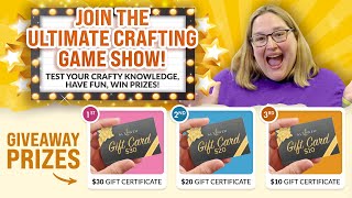 Were inviting ALL crafters for the ultimate crafting game show [upl. by Nalo739]