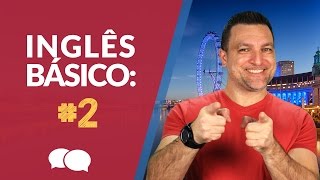 AULA DE INGLES BASICO 2  Como Iniciar Uma Conversa Em Inglês [upl. by Aikcir]