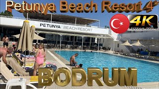 4K BODRUM PETUNYA BEACH RESORT 2023 GOOD SEA HOTEL TURKEY [upl. by Thibault]