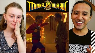 MINNAL MURALI Movie Reaction Review PART 7  CLIMAX  Tovino Thomas Basil Joseph [upl. by Nanek]