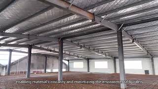 SteelFramed Buildings Promoting Sustainability through Recyclability and Circular Economy [upl. by Oidacra]