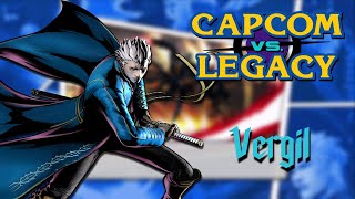 Vergil Character History  Capcom Vs Legacy [upl. by Anirrehs39]