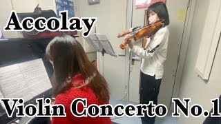 Accolay  Violin Concerto No1 in A minor [upl. by Airan]