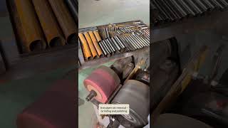 iron pipe rust removal grinding and polishing [upl. by Schramke]