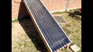 FREE Heat  How To Build A Homemade Passive Solar Heater Window Unit [upl. by Asirb]