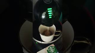 Milk macchiato Starbuck machine caffeine france [upl. by Winfrid]