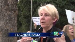 Stockton teachers threaten to strike [upl. by Alexi]