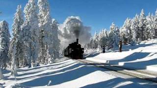 Dampflok auf dem Weg zum Brocken III [upl. by Ddene970]