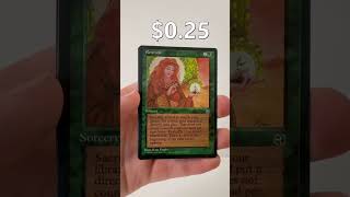 Opening a Magic The Gathering Homelands booster pack mtg [upl. by Zeitler]