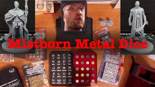 MISTBORN DICE UNBOXING [upl. by Rattray]