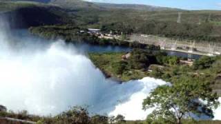 VERTEDOURO REPRESA DE FURNAS MG [upl. by Uzial]