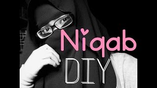 HOODIE NIQAB  using square scarf [upl. by Adnulahs]