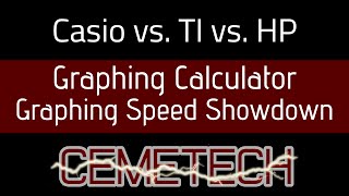 Graphing Calculator Showdown Graphing Speed [upl. by Moule]