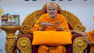 Baal Din Mahant Swami Maharaj Darshan bochasan 07082024 Jai SwaminarayanJigar Studio subscribe [upl. by O'Shee]