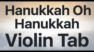 Learn Hanukkah Oh Hanukkah on Violin  How to Play Tutorial [upl. by Eeluj]