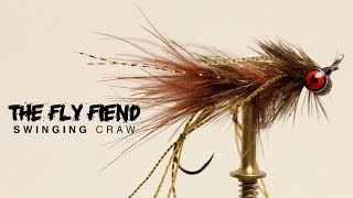 Swinging Craw For Smallmouth Bass Fly Tying Tutorial  The Fly Fiend [upl. by Einial182]