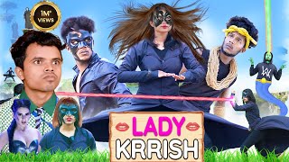 Russian KRRISH  लड़की बानी क्रिश  VFX Rupam [upl. by Armilda393]