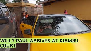 Willy Paul Arrives at Kiambu Law Courts For Diana Bahati Case Hearing [upl. by Grochow15]