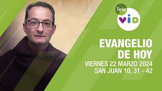 El evangelio de hoy Viernes 22 Marzo de 2024 📖 LectioDivina TeleVID [upl. by Ahtebbat]