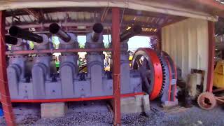 450 Hp 1930 Fairbanks Morse Diesel Engine Startup [upl. by Kcirdnek505]