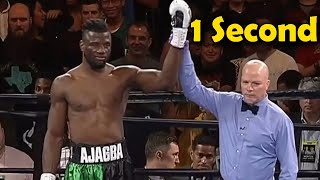 Shortest Fight in Boxing History [upl. by Pegeen]