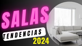 ✅ SALAS 2024👉Tendencias en colores sofás estilos [upl. by Kred57]