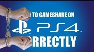 PS4 Game Share Can You RISK Getting Banned PS4 Pro PS4Pro PS4 PS4GameShare PS4GameSharing [upl. by Ewold788]