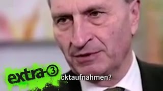 Der Kommissar  Ein Lied für Günther Oettinger  extra 3  NDR [upl. by Siana463]