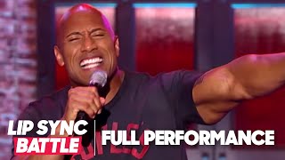 Dwayne Johnsons quotShake It Offquot vs Jimmy Fallons quotJump In The Linequot  Lip Sync Battle [upl. by Anelak]