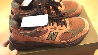 New Balance x Aime Leon Dore 993 Made in USA Brown MR993ALD [upl. by Anyel]