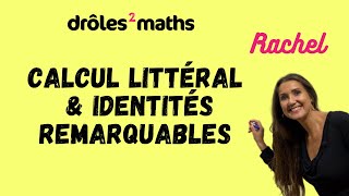 Replay Cours 3ème  Calcul littéral amp Identités remarquables [upl. by Attaymik]