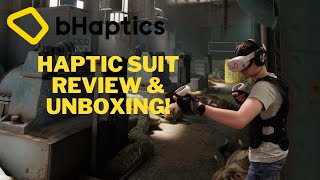 I GOT A HAPTIC SUIT FOR VR bHaptics TACTSUIT X40 Unboxing amp Review [upl. by Adnarrim227]