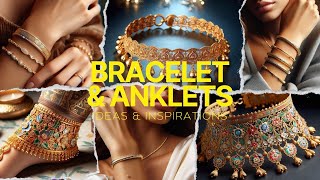 Ultimate Gold Anklet Bracelet Design Ideas amp Inspiration for Stunning Jewellery Design Concepts [upl. by Naegem]