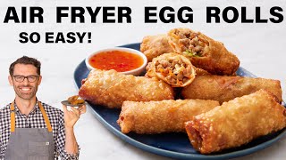 EASY Air Fryer Egg Rolls [upl. by Richer62]