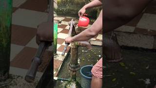 Tube well  hand pump  Repair valve [upl. by Eanerb]